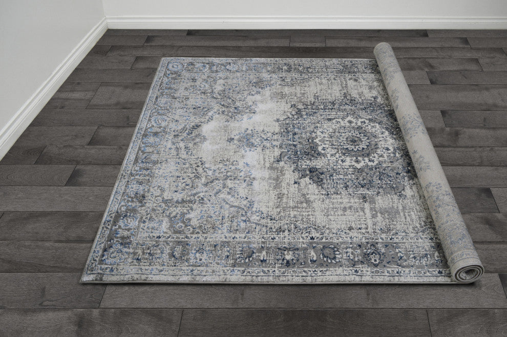 Traditional Accent Rug, Glacier, 7'0"x4'11"