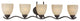 THOMAS LIGHTING SL717522 Triton Wall Lamp Sable Bronze 5X100W 120