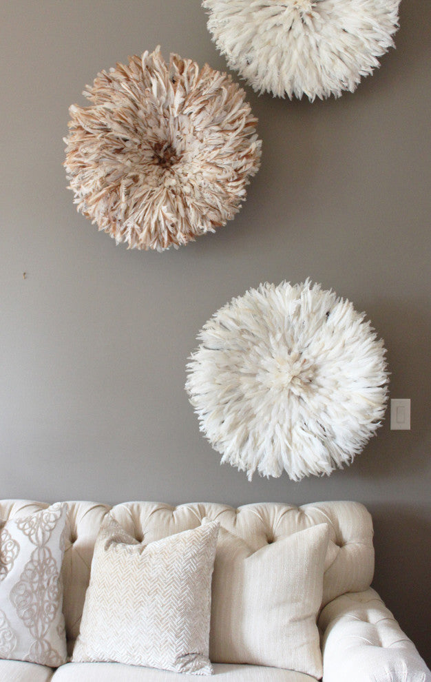 White Ivory Juju Hat Decor