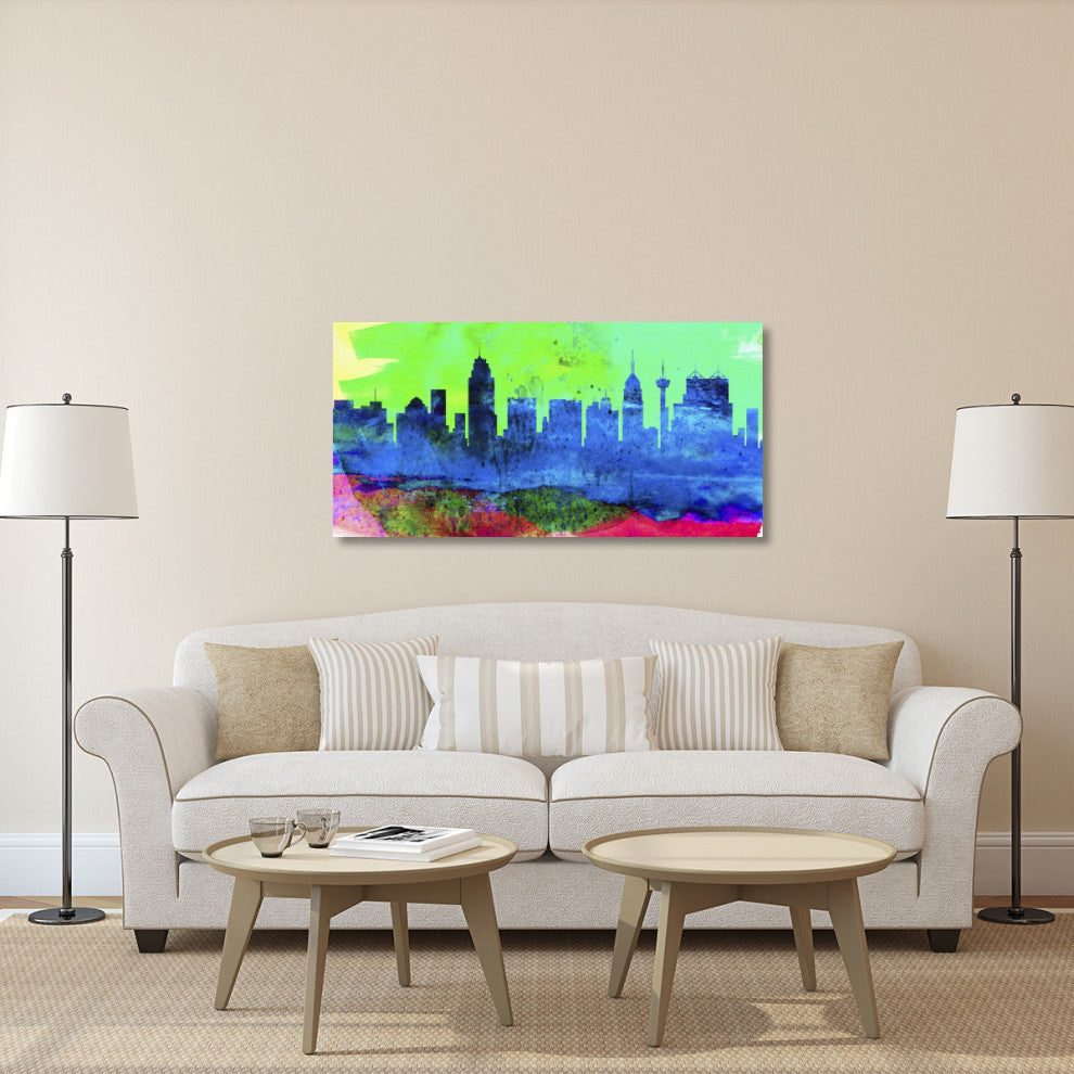 "San Antonio City Skyline" Fine Art Print
