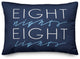 Eight Nights Eight Lights 14"x20" Throw Pillow Cover