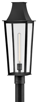 Hinkley Georgetown Large Post Top Lantern, Black