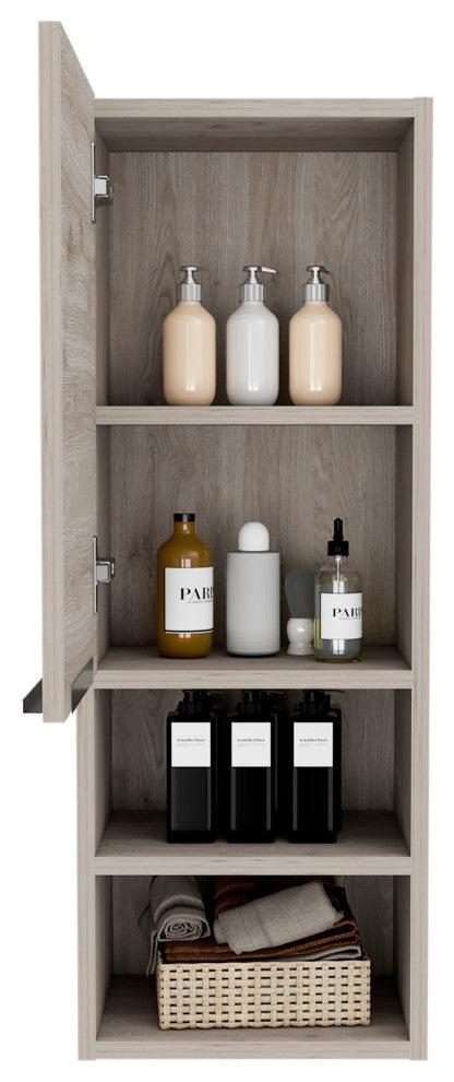 Milwaukee Bathroom Cabinet Light Gray