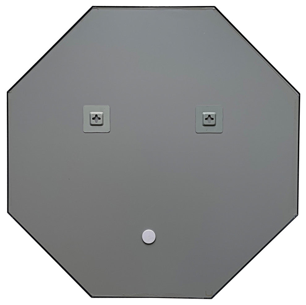 CHLOE Reflection CH8M303BK30-OCT Octagon Framed Wall Mirror