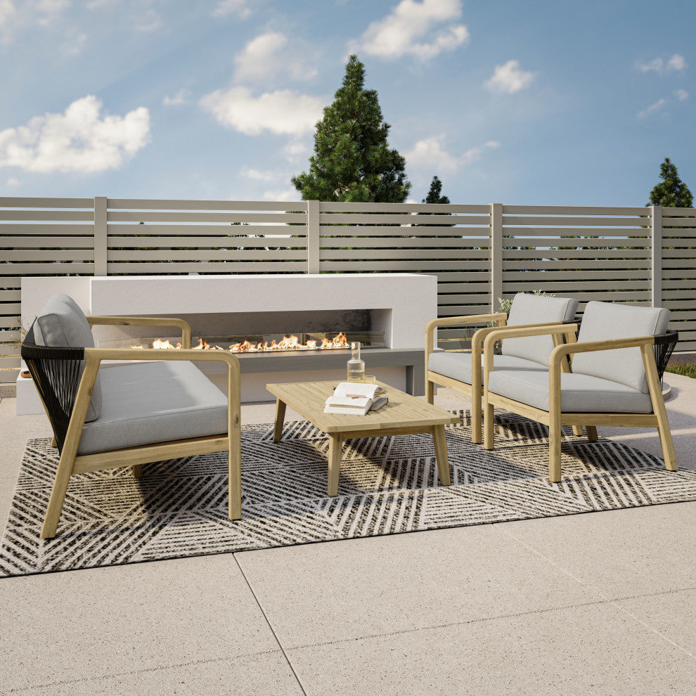 Palmetto Outdoor Conversation Chair (Set of 2)