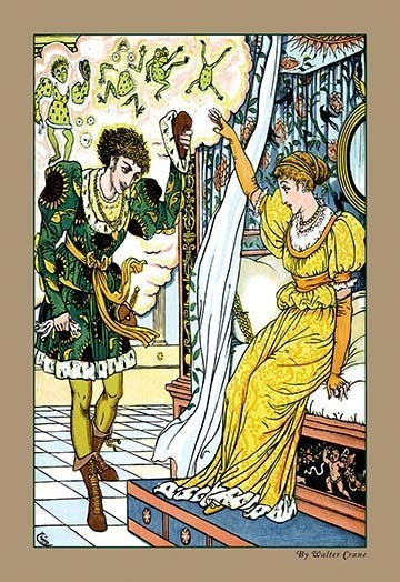 The Frog Prince - The Transformation - Fine Art Giclee Print 24" x 36"