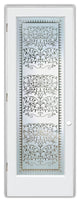 Pantry Door - Victorian Lace - Primed - 30" x 80" - Knob on Right - Pull Open
