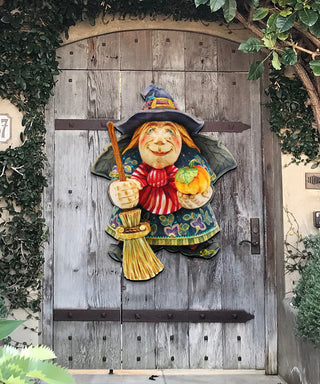 Pumpkin Home Door Hanger