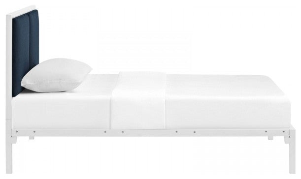 Della Twin Fabric Bed