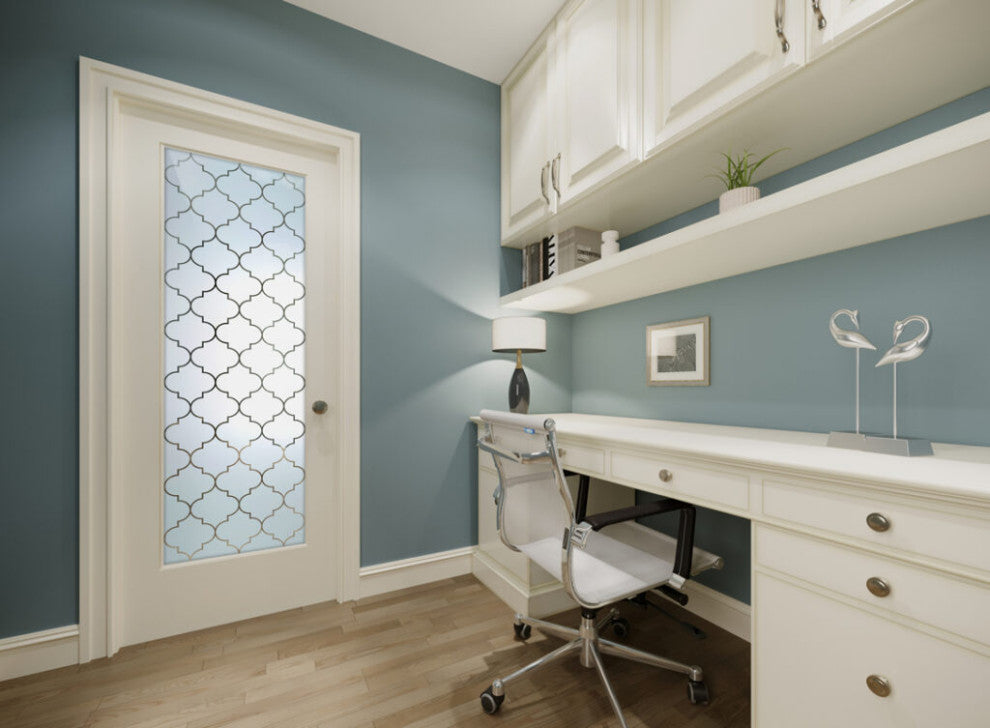 Interior Prehung Door or Interior Slab Door - Ogee - Primed - 24" x 96" -...