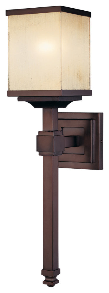 Minka Metropolitan, N6961-1-267B, Underscore, 1-Light Wall Sconce