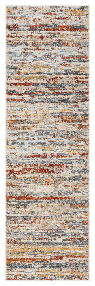 Twilight Modern Flatweave High-Low Area Rug, Multi, 2''3"x7''3"