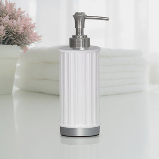 Panache Silver Bath Accessory Set for Vanity Countertops 4 Piece Luxury Ensemble