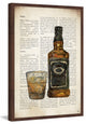 "Whisky History" Framed Painting Print, 24"x36"
