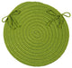 Colonial Mills Chair Pad Boca Raton Bright Green Chair Pad