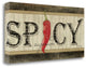 "Spicy" By Jennifer Pugh, Giclee Print on Gallery Wrap Canvas, Ready to Hang