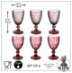 6 Piece Wine Goblet Set