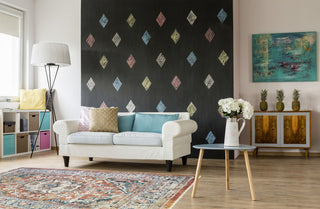 Oxford Dover Traditional Area Rug, Rust, 2'1"x7'5"