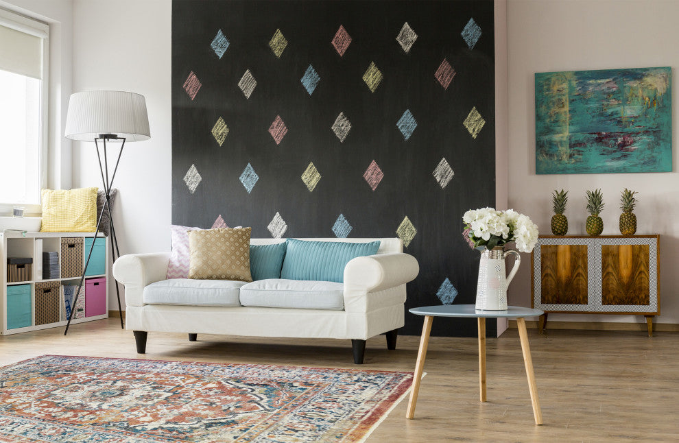 Oxford Dover Traditional Area Rug, Rust, 2'1"x7'5"