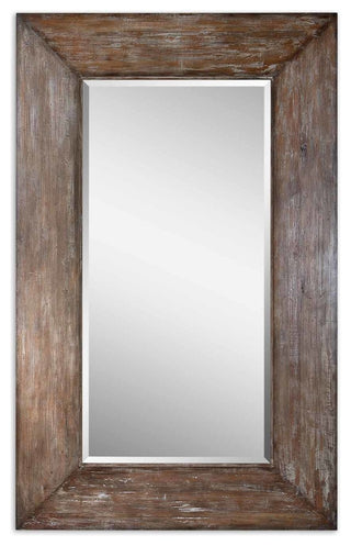 Uttermost Langford Large Wood Mirror