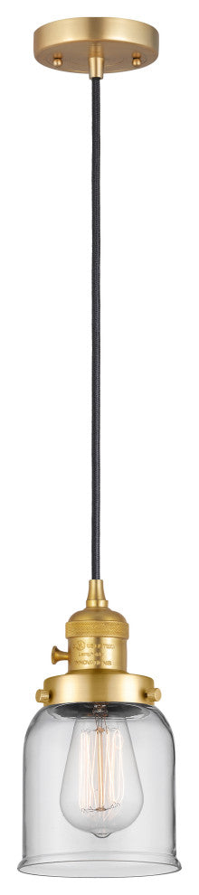 INNOVATIONS 201CSW-SG-G52 1-Light Mini Pendant Satin Gold