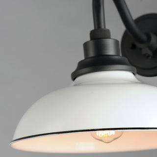 Maxim 35114 Granville 11" Tall Outdoor Wall Sconce - Gloss Black / Black