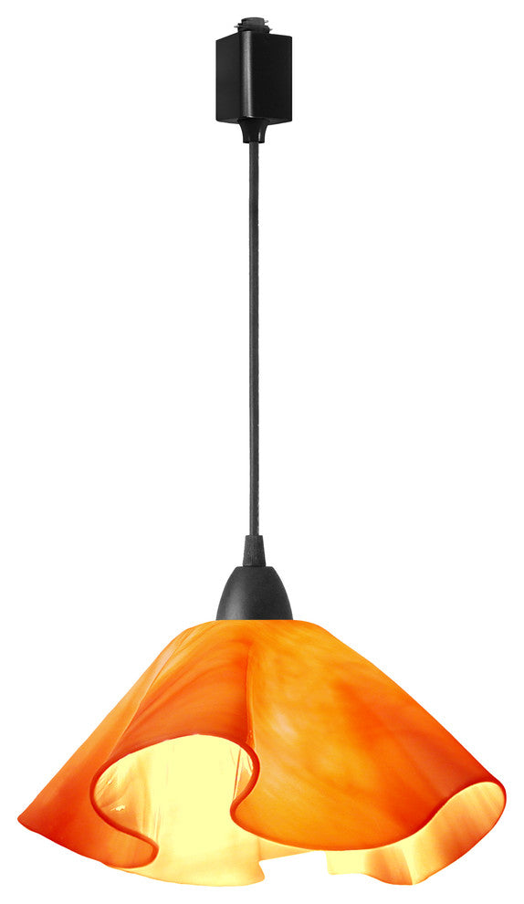 Jezebel Radiance Lily Large Track Light, Tangerine