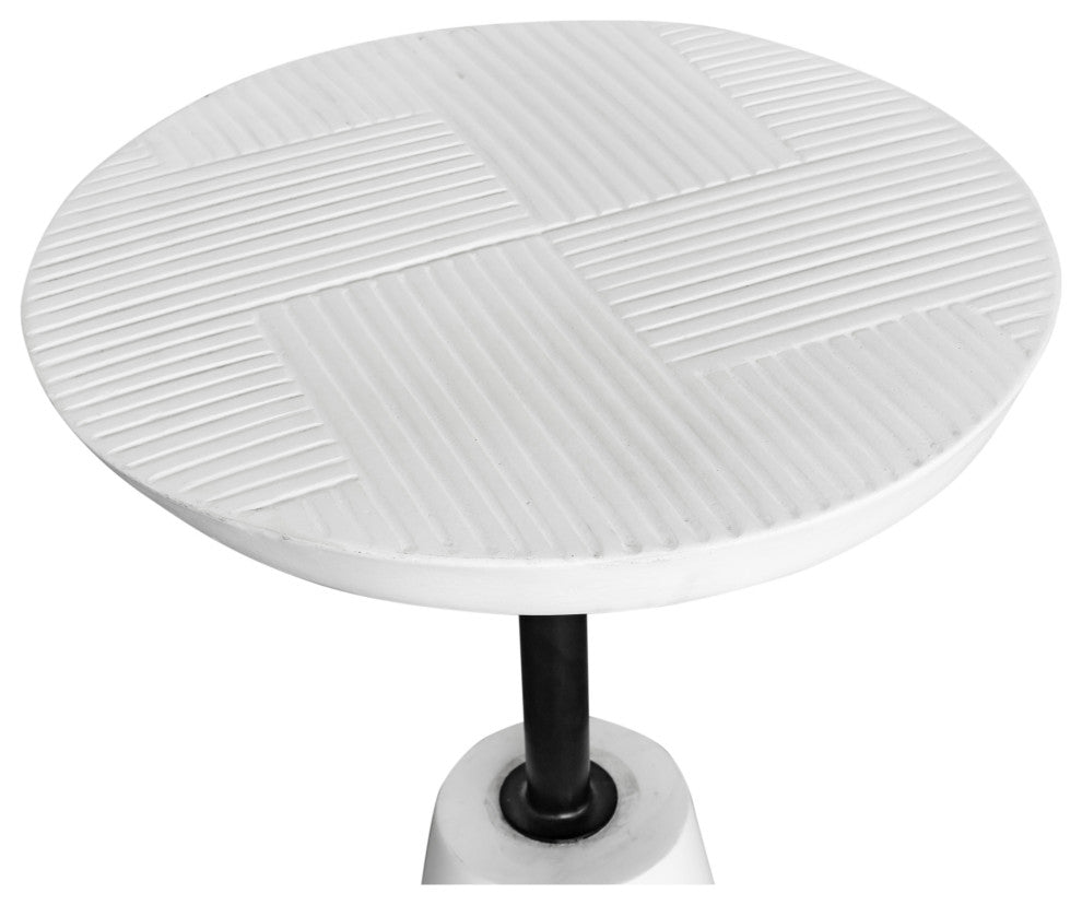 Foundation Outdoor Accent Table White