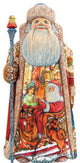 Arrival Santa, Woodcarved Figurine