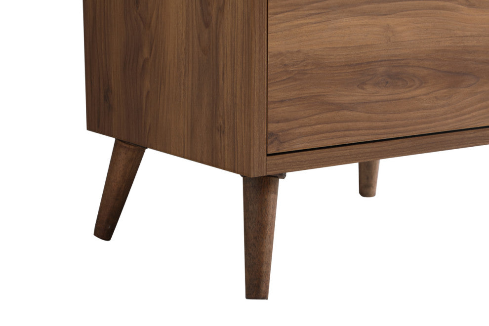 Beatrice 24" Bathroom Vanity, Walnut Brown