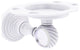 Pacific Grove Twisted Tumbler and Toothbrush Holder, Matte White