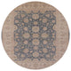Ahgly Company Indoor Round Mid-Century Modern Area Rugs, 4' Round