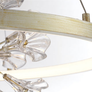 1 Light Botanical Large Chandeliers