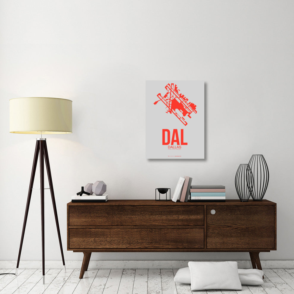 "DAL Dallas Poster 1" Fine Art Print