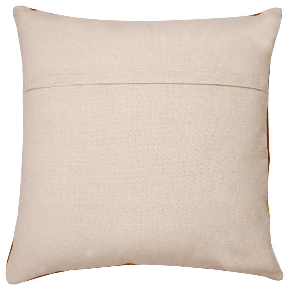Southwestern Woven Center Diamond Throw Pillow, 20" x 20"