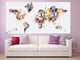 Studio Map Mural, Macke Kourain, Peel and Stick, 3 Panels, 124"x60"