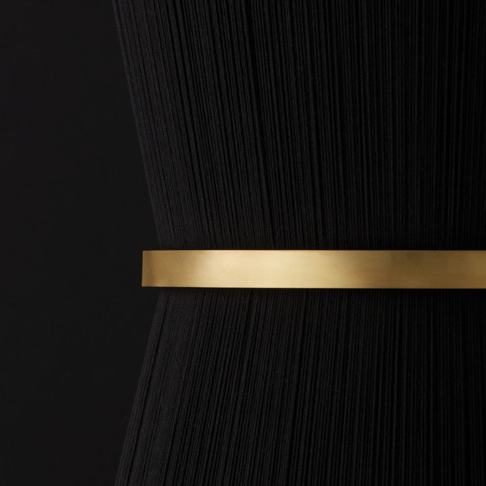 Capital Lighting 541261 Cecilia 6 Light 20"W Pendant - Bleached Natural Rope /