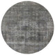 Ahgly Company Indoor Round Mid-Century Modern Area Rugs, 8' Round