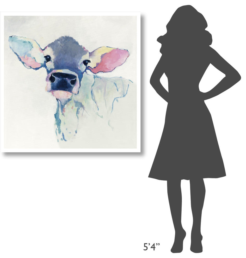 "Bessie with Color" Digital Paper Print by Avery Tillmon, 38"x38"