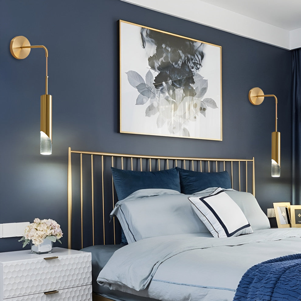 Jaen | Luxury Creative LED Wall Light, Gold, Warm Light