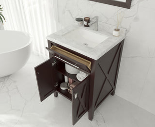 Wimbledon Vanity, Brown, 24"