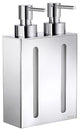 Outline Soap Dispenser 2 Containers Chrome