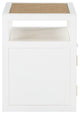 Cole Night Stand, White