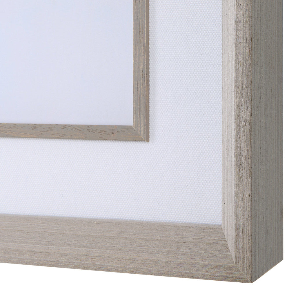 Uttermost Mist Shapes Framed Prints, Set of 2