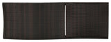 GDF Studio 3-Piece Brown Wicker Adjustable Chaise Lounge Set