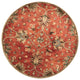 KAS Syriana 6009 Sienna Agra Area Rug, 5'6" Round