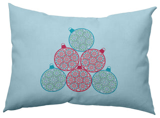 Fancy Ornament Stack Accent Pillow, Omar, 14"x20"