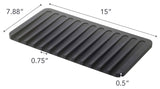Flow Drainer Tray, Black