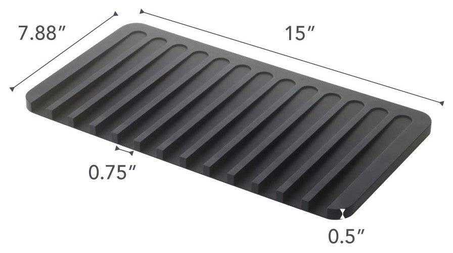 Flow Drainer Tray, Black