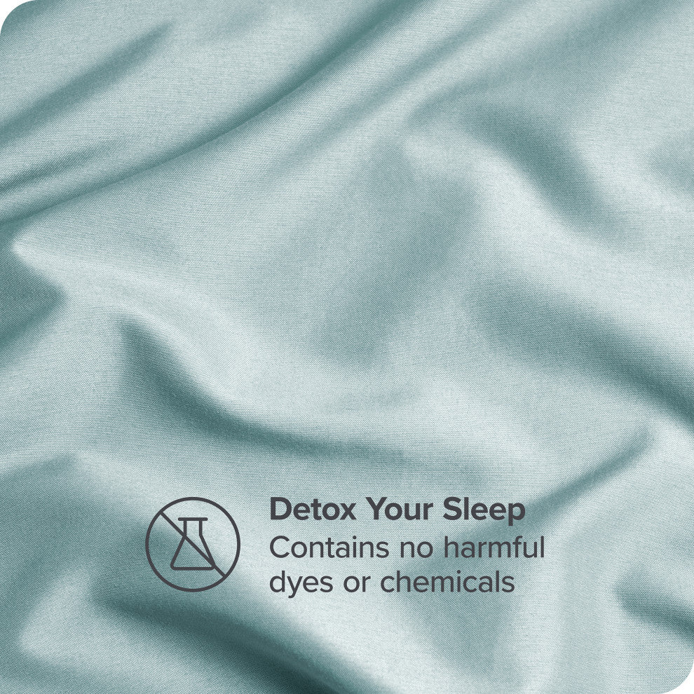 Bare Home Microfiber Pillowcases - Set of 2, Light Blue, King